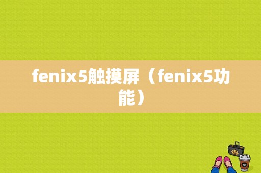 fenix5触摸屏（fenix5功能）