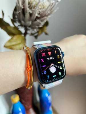 applewatch彩虹表带正确戴法？苹果彩虹手表