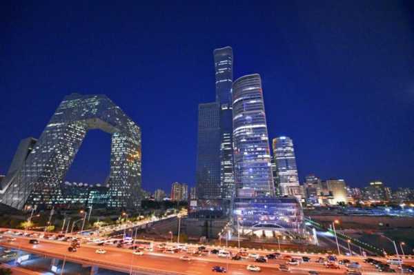 北京国贸免费夜景（北京国贸中心夜景）