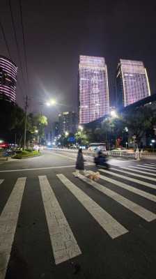 拍马路上的夜景图片（拍马路上的夜景图片高清）