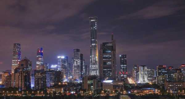 北京制高点拍夜景（北京夜景高空）