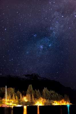 夜景拍出星星效果（夜晚拍星星相机怎么调）