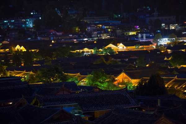 丽江海边夜景图片（丽江海边在哪儿）