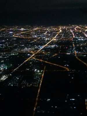 飞机上拍夜景北京（飞机上拍的北京夜景）