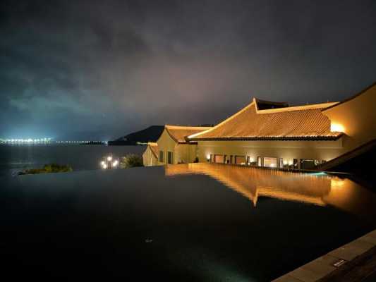 东钱湖夜景（东钱湖夜景图片）