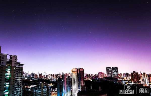 手机拍的上海夜景（手机怎么拍星空夜景）