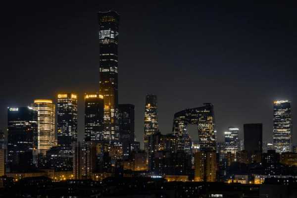 北京cbd看夜景（北京cbd夜景高清壁纸）