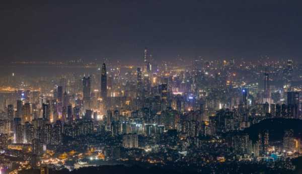 深圳小梧桐山拍夜景（深圳梧桐山夜景攻略）