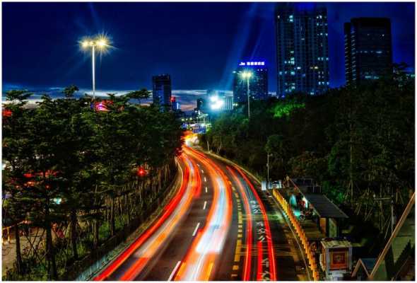 夜景车龙苹果怎么拍（苹果手机怎么拍摄夜晚车流）